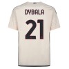 Camiseta de fútbol AS Roma Dybala 21 2ª equipación 2023-24 Camiseta de fútbol AS Roma Dybala 21 2ª equipación 2023-24